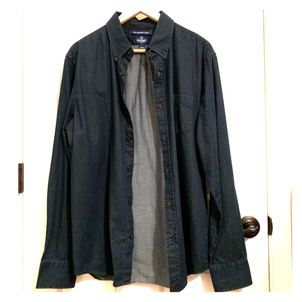 EUC Denim Button Up
